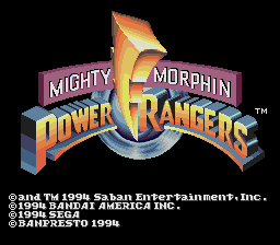 Mighty Morphin Power Rangers (Genesis) (gamerip) (1994) MP3
